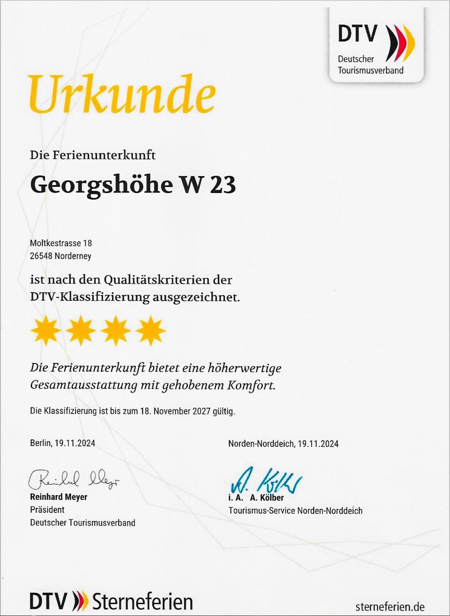 Georgshoehe 23 Norderney Buitenkant foto